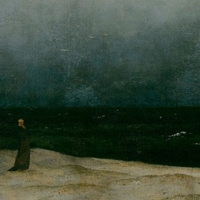 “The Monk by the Sea”  – infinity and mortality